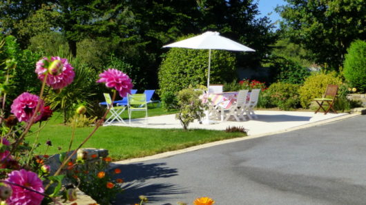 Trégourez vacances jardin